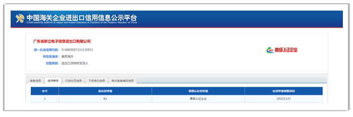 國星光電全資子公司新立電子榮獲海關(guān)AEO高級(jí)認(rèn)證.png